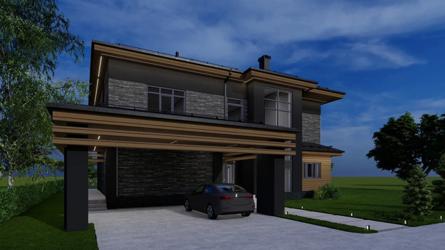 Прокет Henki, рендер